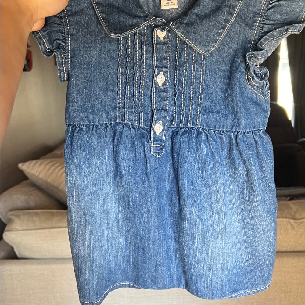 Cute Denim Top 4T